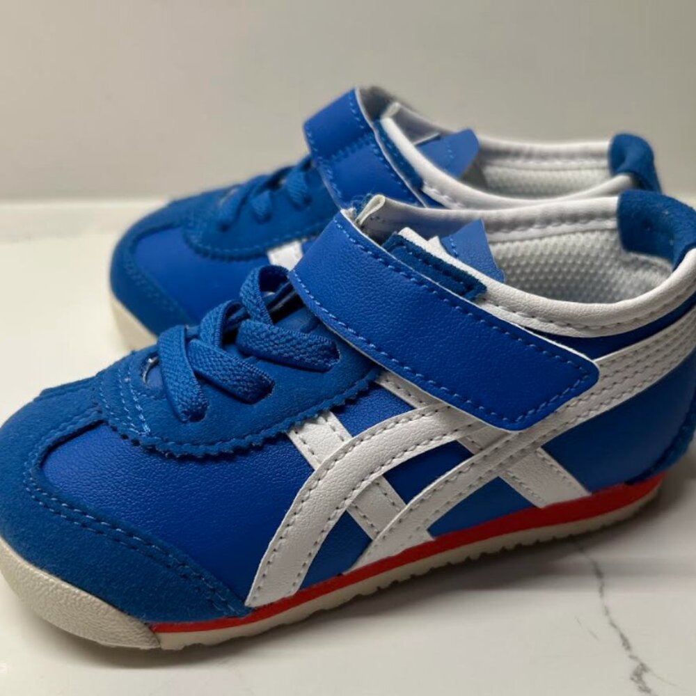 Onitsuka Tiger Kids Mexico 66 Shoes - Blue/White (Size US K6 / EU 22.5 / 13.5 CM